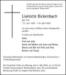eine Anzeige
